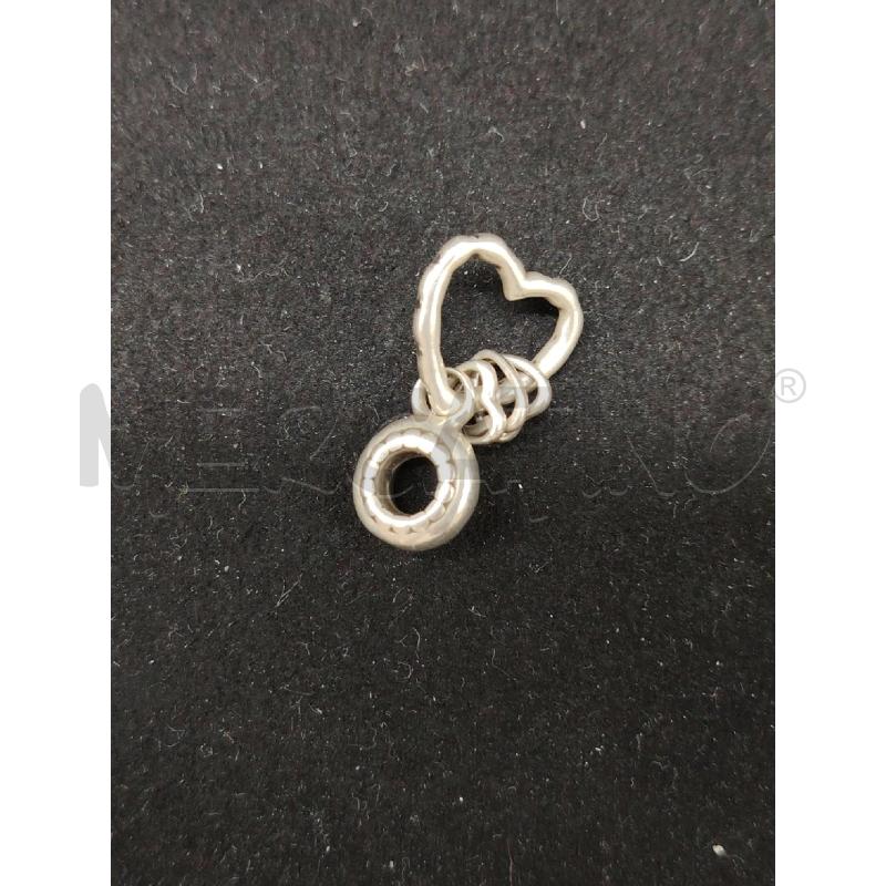 CHARM PANDORA CUORE+TRE CUORI PICC | Mercatino dell'Usato Roma eur 1