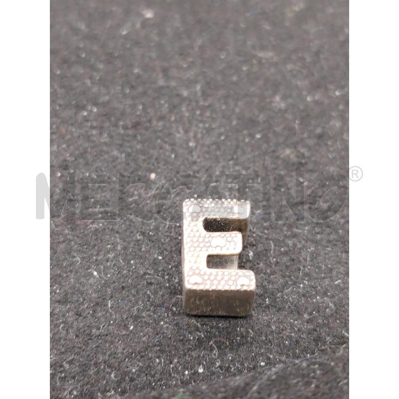 CHARM PANDORA LETTERA E | Mercatino dell'Usato Roma eur 1