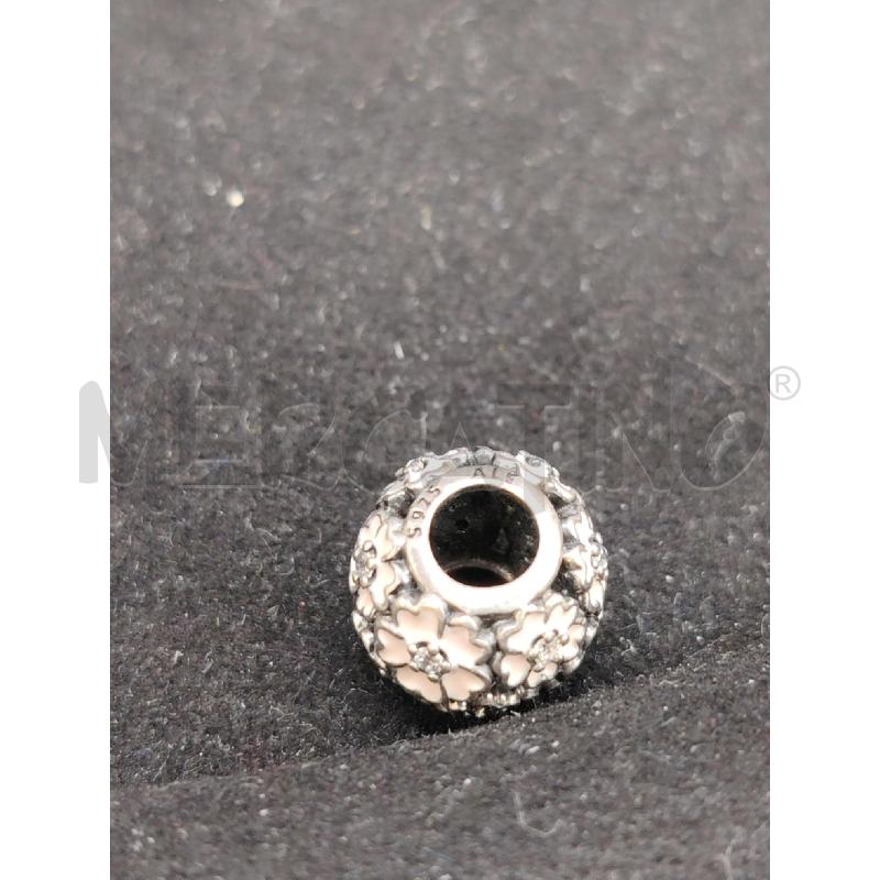 CHARM PANDORA PALLA FIORI RS | Mercatino dell'Usato Roma eur 2