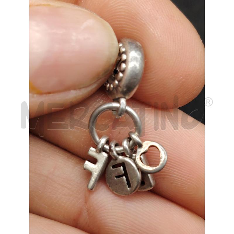 CHARM PANDORA PENDENTE BFF | Mercatino dell'Usato Roma eur 2