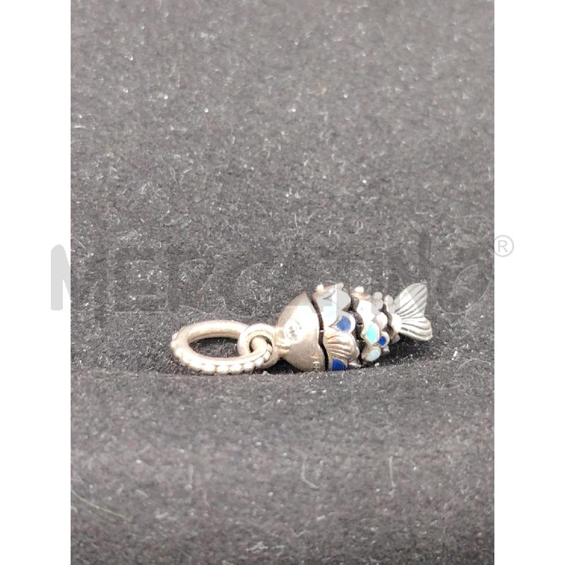 CHARM PANDORA PENDENTE PESCIOLINO | Mercatino dell'Usato Roma eur 1