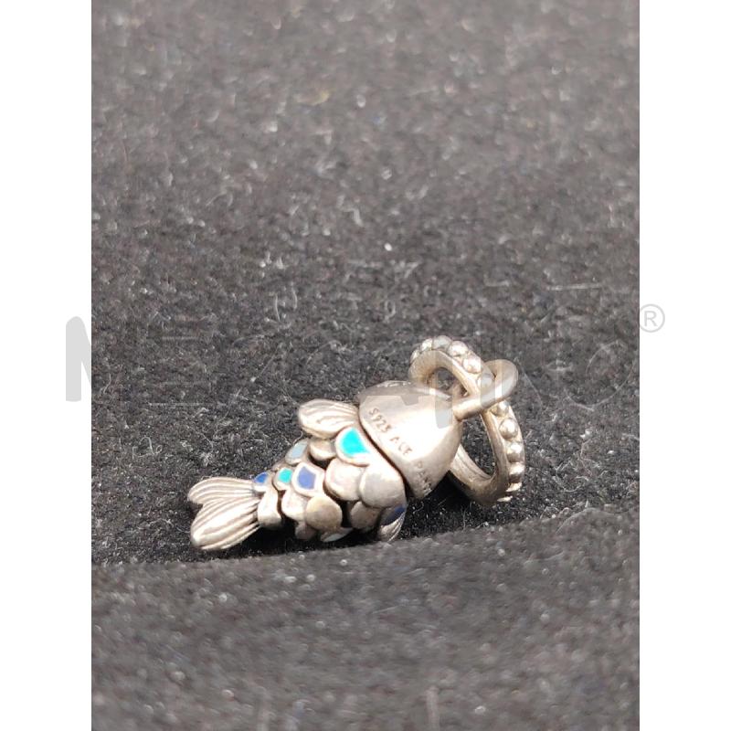 CHARM PANDORA PENDENTE PESCIOLINO | Mercatino dell'Usato Roma eur 2
