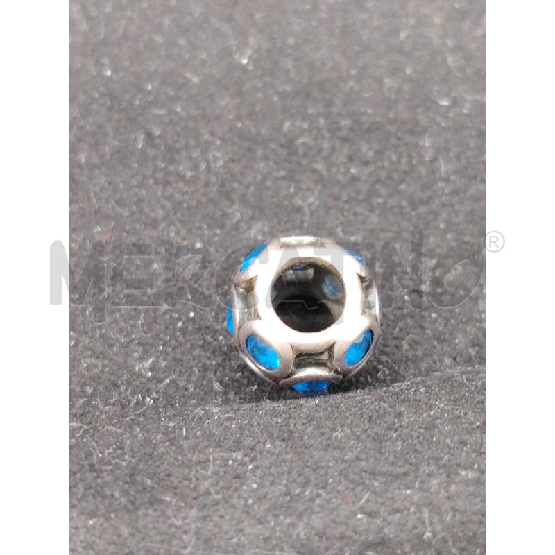 CHARM PANDORA PIETRINE BLU | Mercatino dell'Usato Roma eur 2