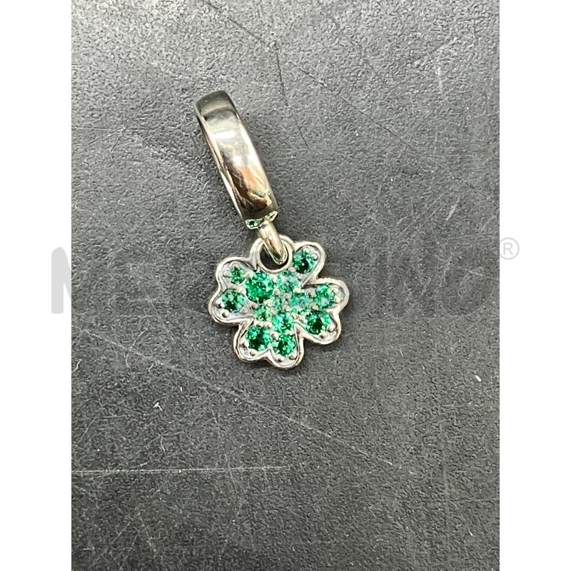 CHARM PANDORA QUADRIFOLGIO BRILL | Mercatino dell'Usato Roma eur 1