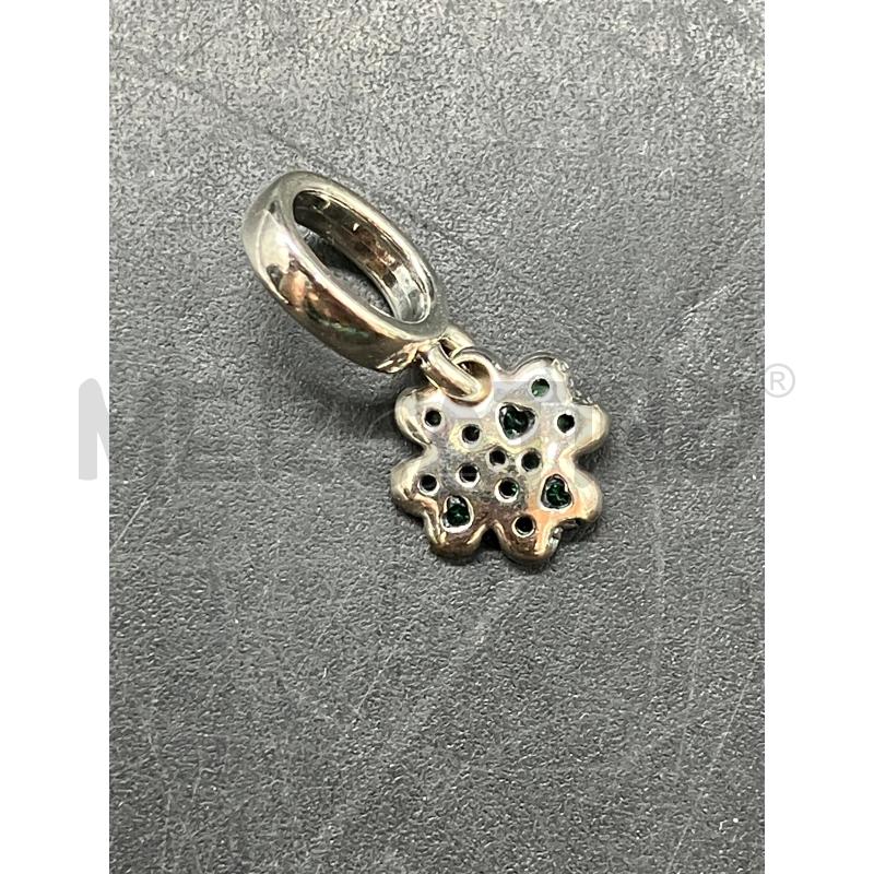 CHARM PANDORA QUADRIFOLGIO BRILL | Mercatino dell'Usato Roma eur 2