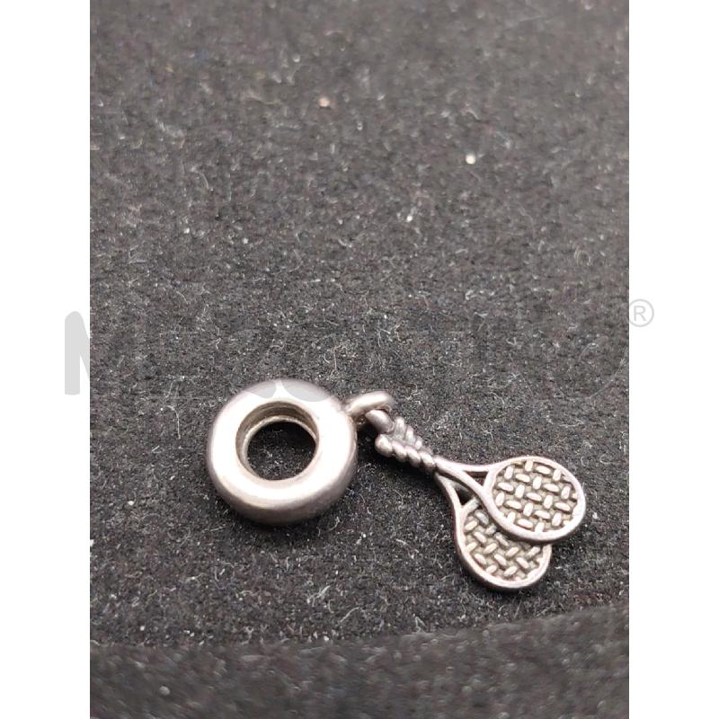 CHARM PANDORA RACCHETTE DA TENNIS | Mercatino dell'Usato Roma eur 2