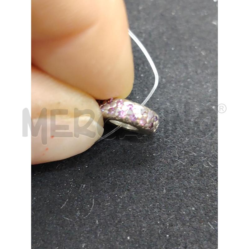 CHARM PANDORA ROTELLE STRASS RS | Mercatino dell'Usato Roma eur 2