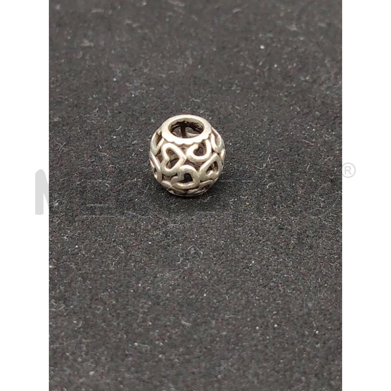 CHARM PANDORA SFERA CUORI | Mercatino dell'Usato Roma eur 1