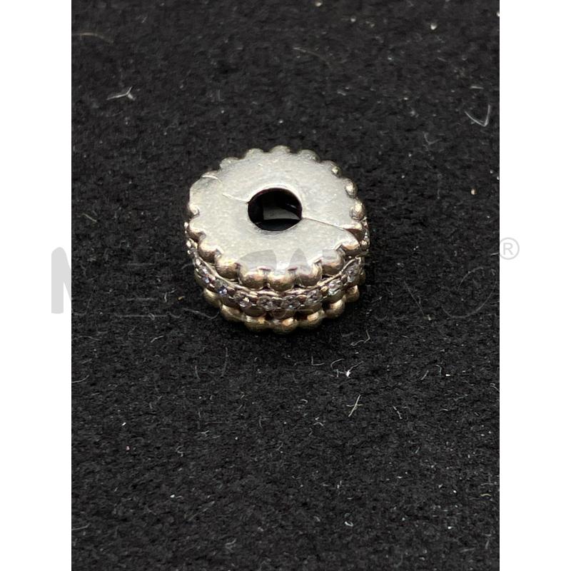 CHARM PANDORA STOP FILO STRASS | Mercatino dell'Usato Roma eur 2