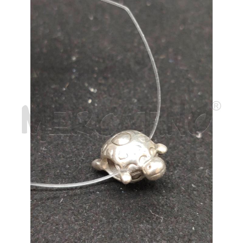 CHARM PANDORA TARTARUGA  | Mercatino dell'Usato Roma eur 1
