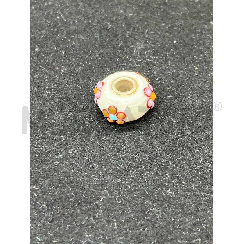 CHARM TROLLBEADS X THUN BIANCO FIORI | Mercatino dell'Usato Roma eur 1