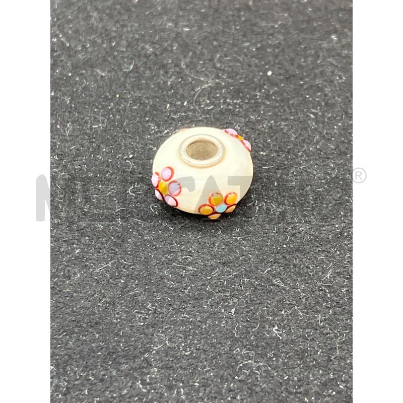 CHARM TROLLBEADS X THUN BIANCO FIORI | Mercatino dell'Usato Roma eur 1