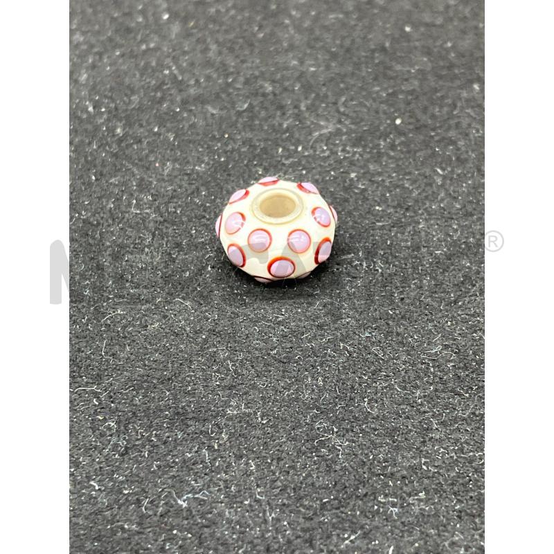CHARM TROLLBEADS X THUN BIANCO PUNTI VIO | Mercatino dell'Usato Roma eur 1