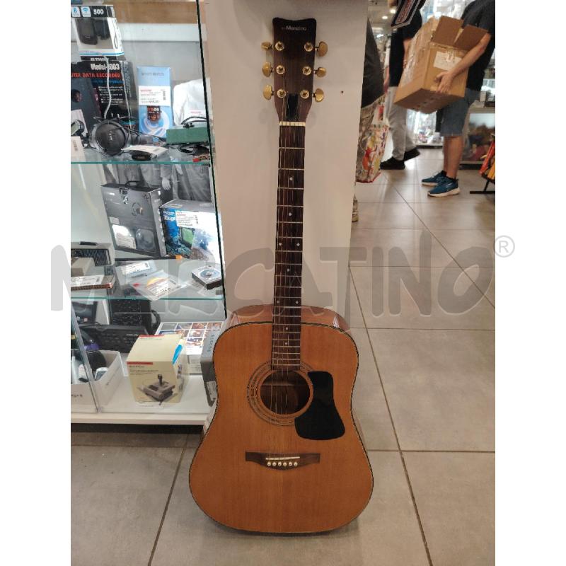 CHITARRA ACUSTICA BY MONZINO MFG 400 | Mercatino dell'Usato Roma eur 1
