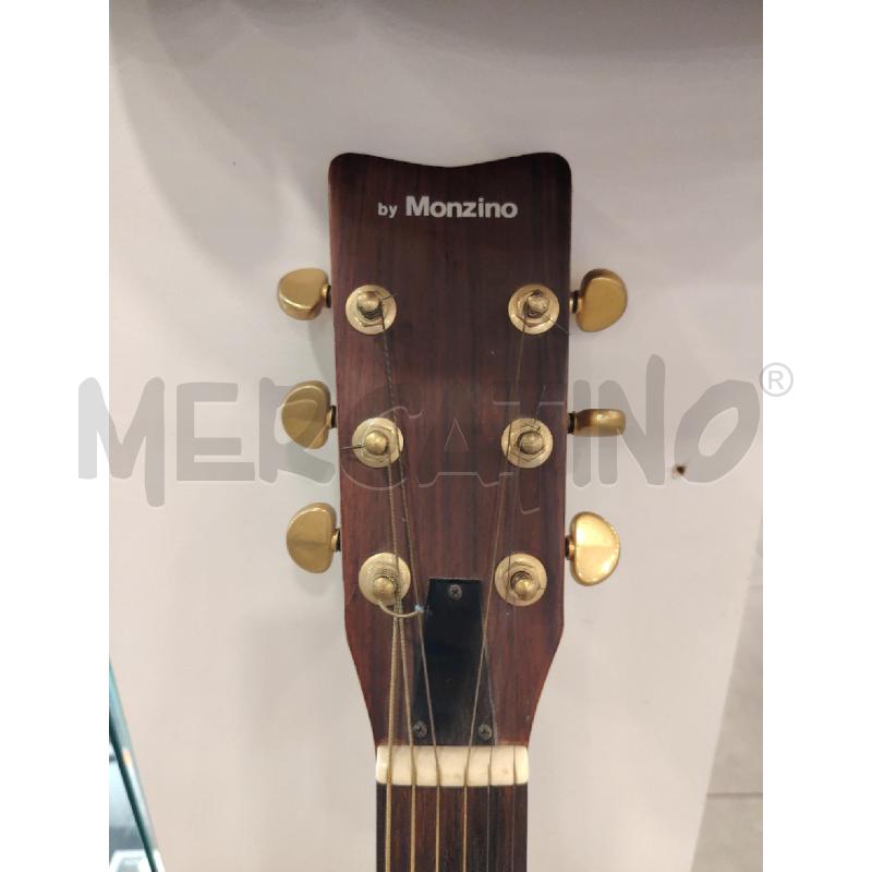 CHITARRA ACUSTICA BY MONZINO MFG 400 | Mercatino dell'Usato Roma eur 3