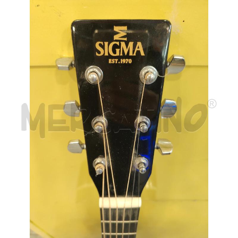 CHITARRA ACUSTICA ELETTRIFICATA SIGMA OOOMC-1E-BK | Mercatino dell'Usato Roma eur 2