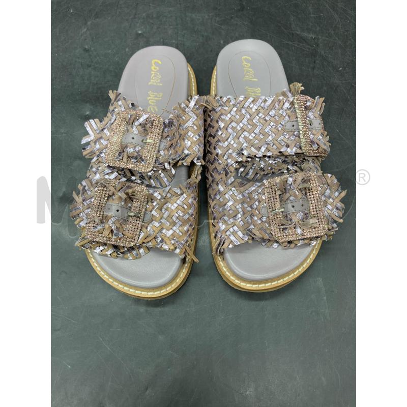CIABATTE D CORAL BLEU LILLA SFRANG | Mercatino dell'Usato Roma eur 2