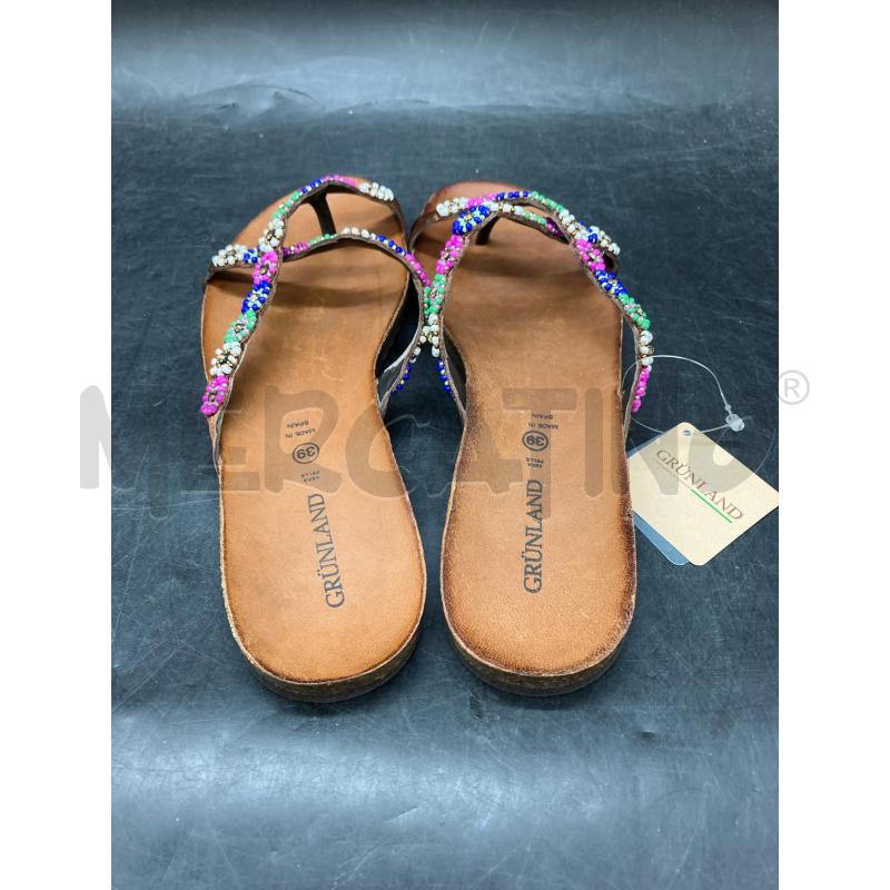 CIABATTE D GRUNLAND INCROCIO FIORI PERLINE | Mercatino dell'Usato Roma eur 4