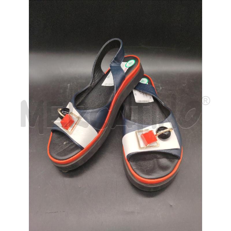 CIABATTE D OTRE BLU DETT RSS BIA  | Mercatino dell'Usato Roma eur 1