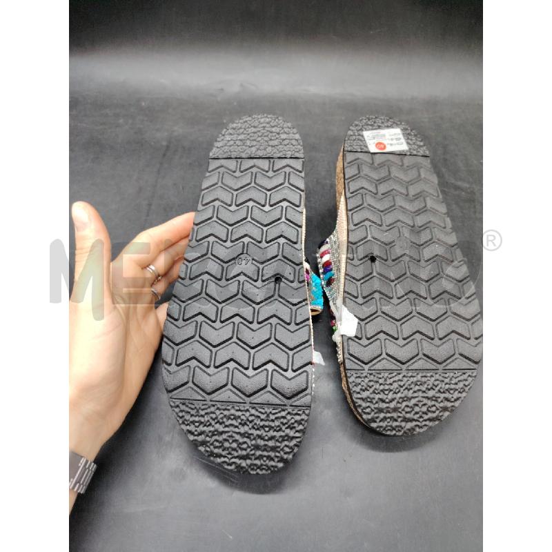 CIABATTE D SESAMALL PERLINE COLOR  | Mercatino dell'Usato Roma eur 3