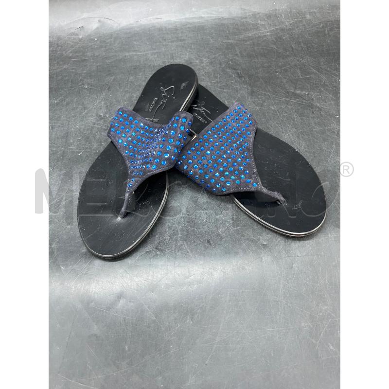 CIABATTE D SITON NE BRILL BLU | Mercatino dell'Usato Roma eur 1