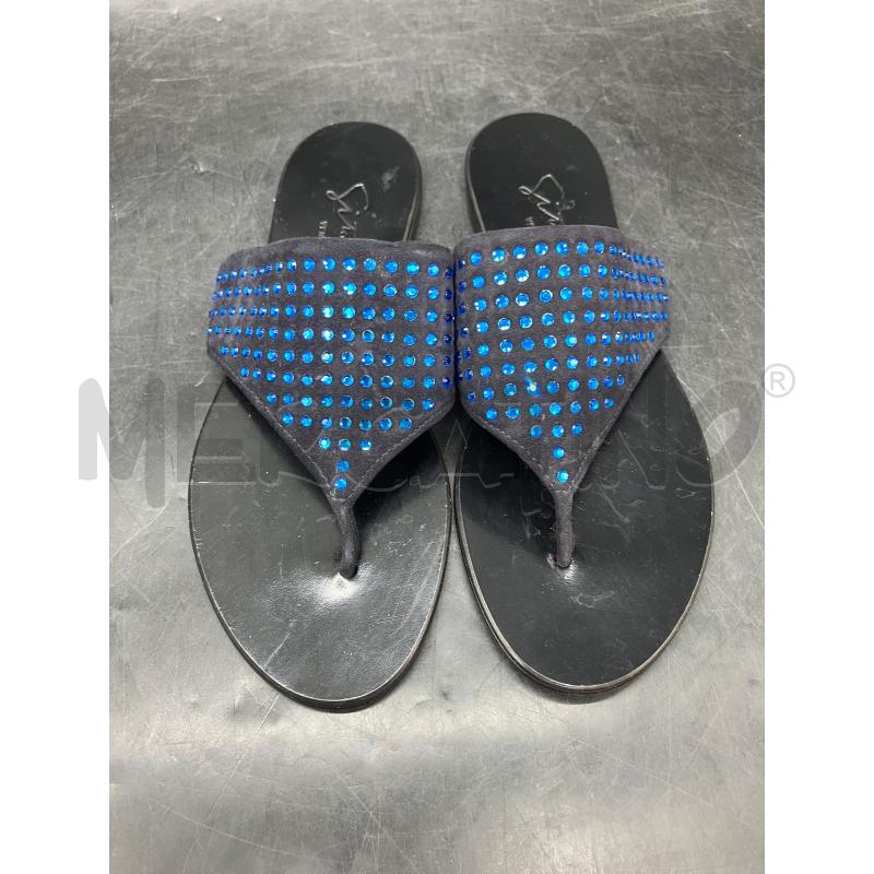 CIABATTE D SITON NE BRILL BLU | Mercatino dell'Usato Roma eur 2
