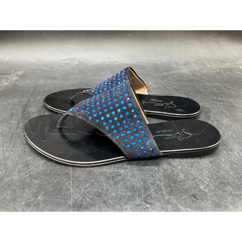 CIABATTE D SITON NE BRILL BLU | Mercatino dell'Usato Roma eur 3