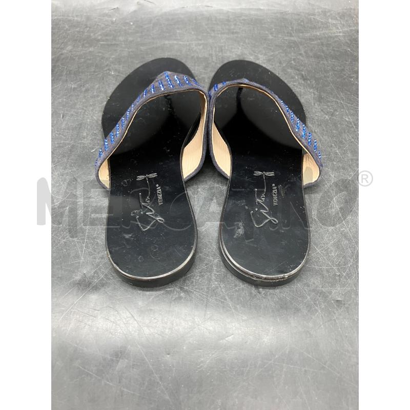 CIABATTE D SITON NE BRILL BLU | Mercatino dell'Usato Roma eur 4