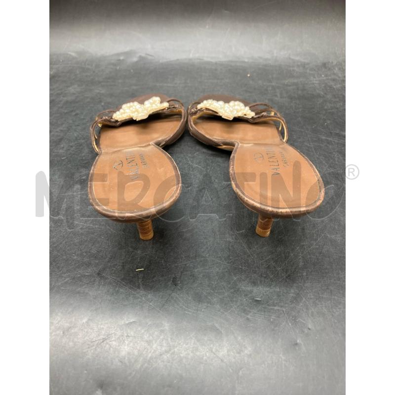 CIABATTINE D VALENTINO GARAVANI MARR STELLA PERLINE | Mercatino dell'Usato Roma eur 4