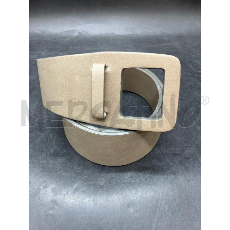 CINTURA AGNONA GRI PELLE  | Mercatino dell'Usato Roma eur 1