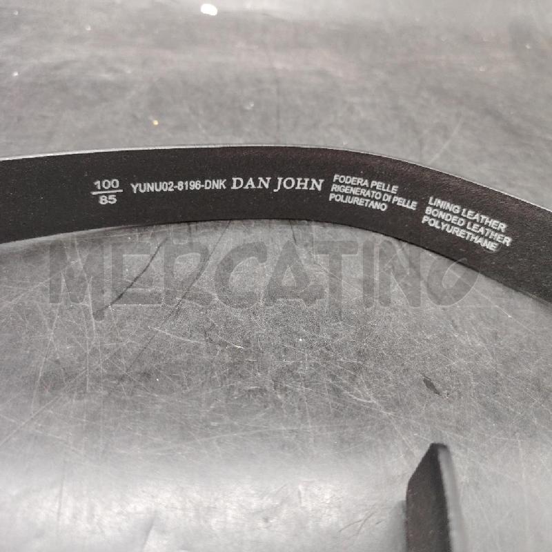 CINTURA DAN JHON NE PELLE CARTELLINO | Mercatino dell'Usato Roma eur 2