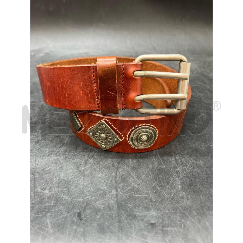 CINTURA D MAX&CO MARR PELLE FORME GEOMETRICHE | Mercatino dell'Usato Roma eur 1