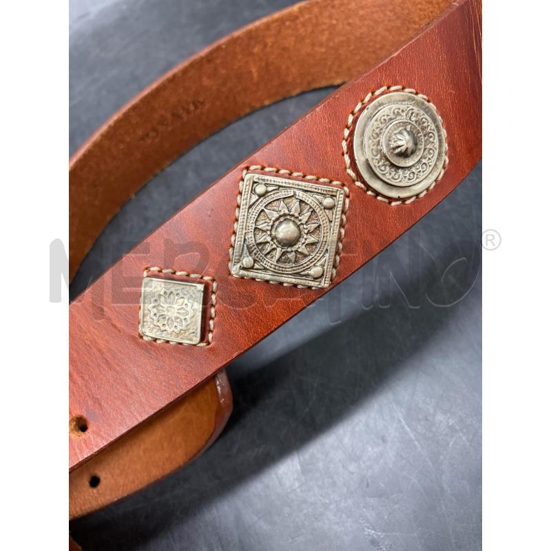 CINTURA D MAX&CO MARR PELLE FORME GEOMETRICHE | Mercatino dell'Usato Roma eur 3