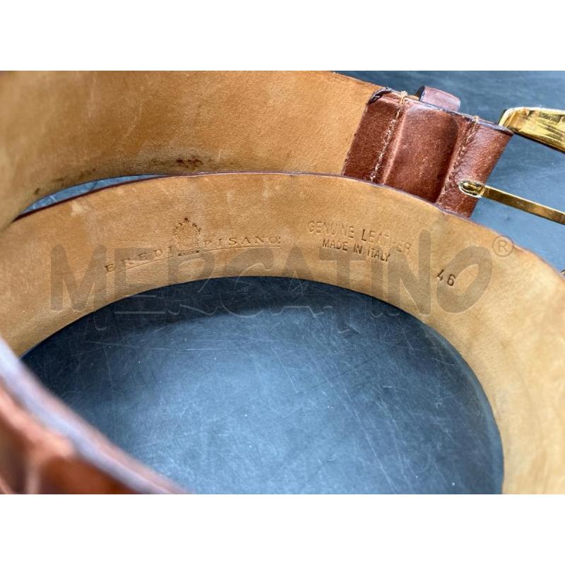 CINTURA EREDI PISANO PELLE COCCO  | Mercatino dell'Usato Roma eur 3