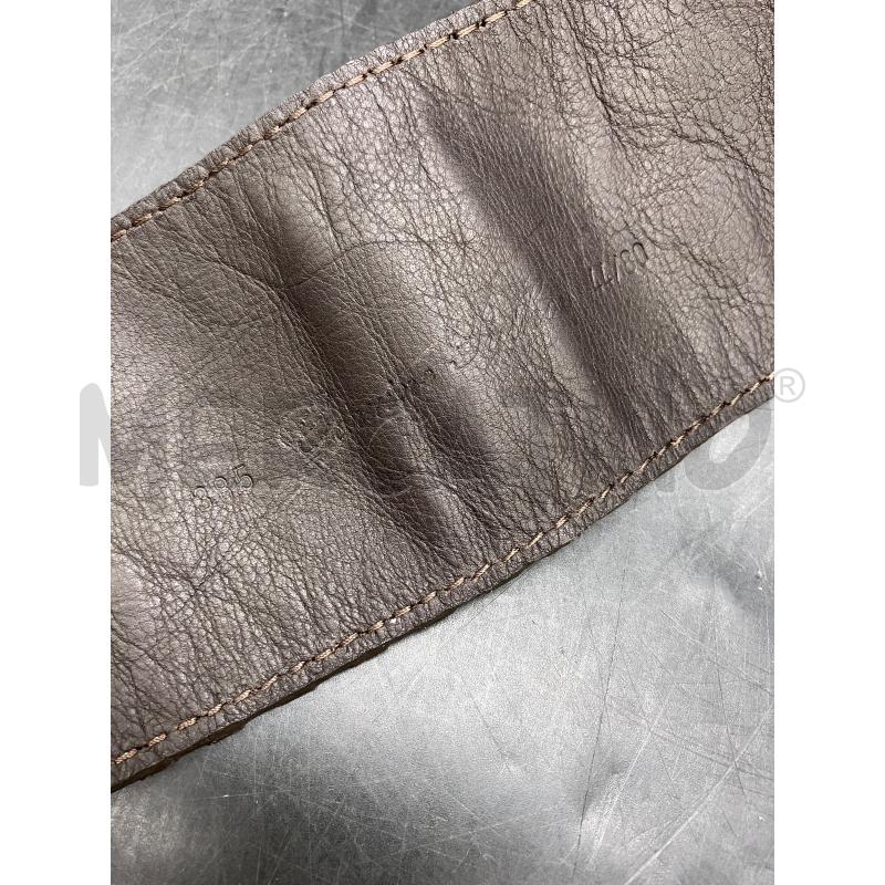 CINTURA GENTE MARRONE PYTON | Mercatino dell'Usato Roma eur 3