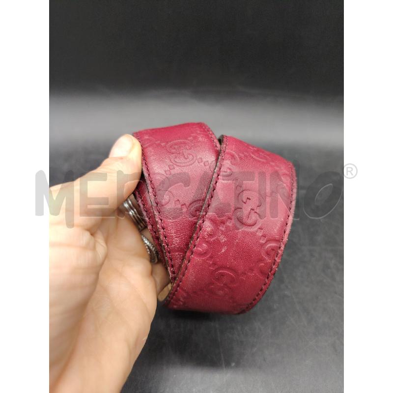 CINTURA GUCCI BORDEUX GG  | Mercatino dell'Usato Roma eur 2