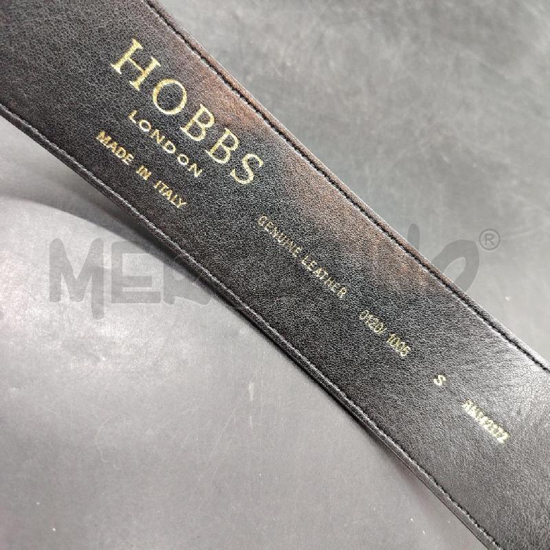 CINTURA HOBBS PELLE NE COCCOD | Mercatino dell'Usato Roma eur 2