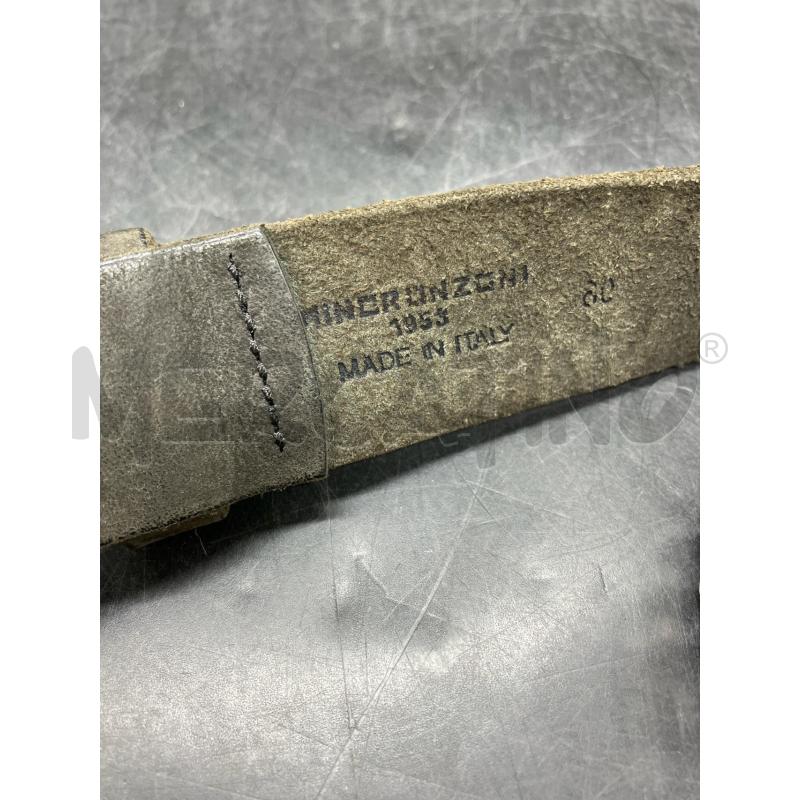 CINTURA MINORONZONI GRI BORCHIE PIATTE  | Mercatino dell'Usato Roma eur 3