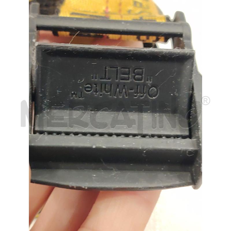CINTURA OFF WHITE INDUSTRIAL  GIA TESSUTO  | Mercatino dell'Usato Roma eur 2