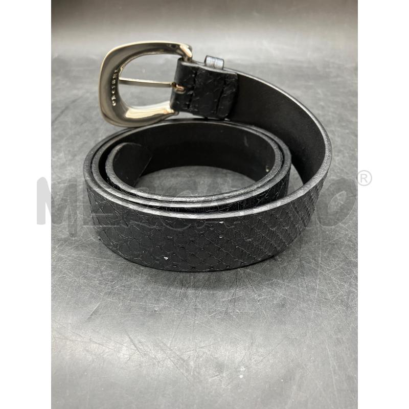 CINTURA ORCIANI DIAMOND SNAKE NE  | Mercatino dell'Usato Roma eur 2