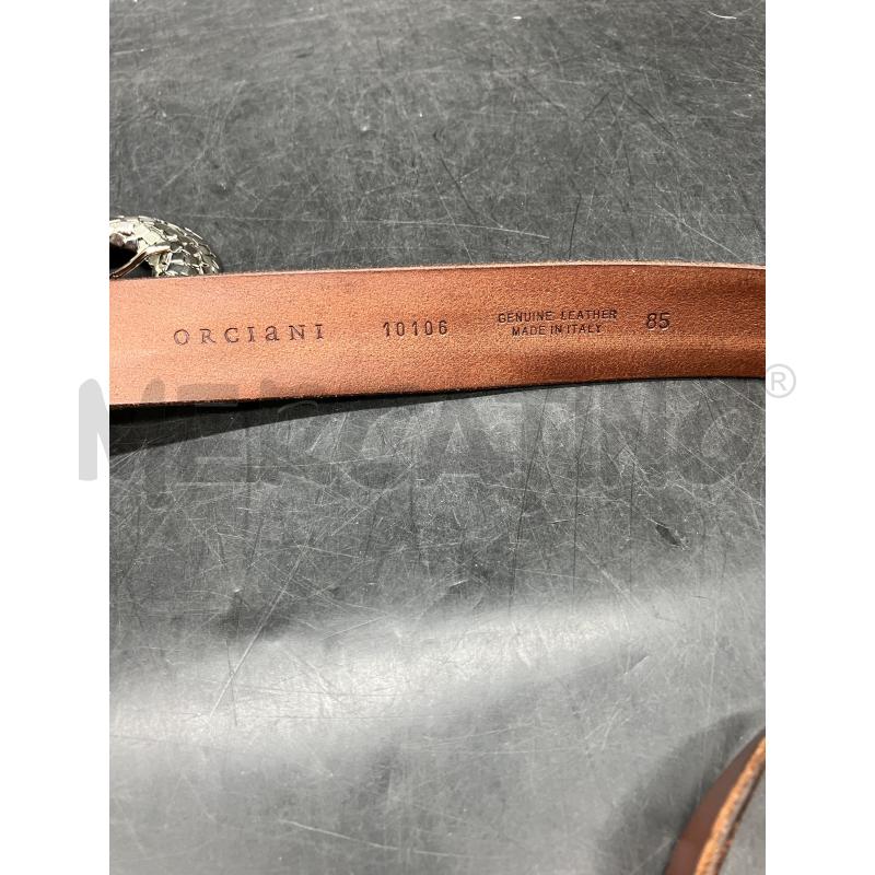 CINTURA ORCIANI PELLE MARR | Mercatino dell'Usato Roma eur 4