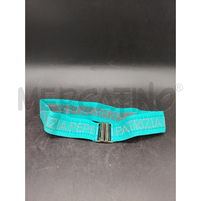 CINTURA PATRIZIA PEPE ELASTICA VER ACQUA | Mercatino dell'Usato Roma eur 1
