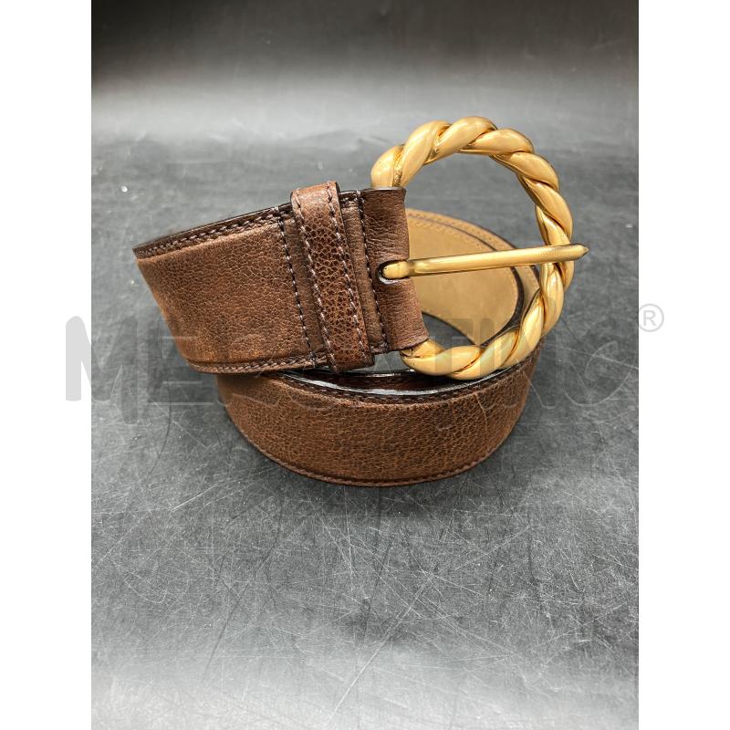 CINTURA PRADA PELLE MART MARR 3388 | Mercatino dell'Usato Roma eur 1