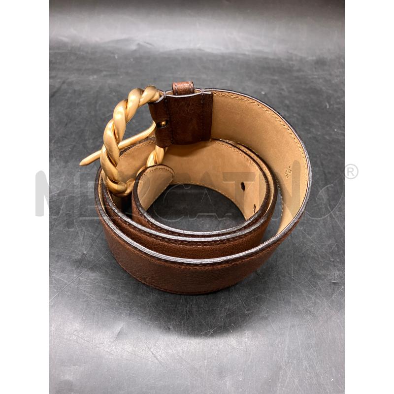 CINTURA PRADA PELLE MART MARR 3388 | Mercatino dell'Usato Roma eur 2