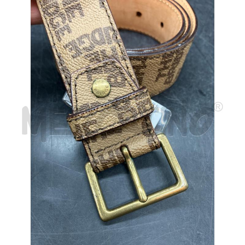 CINTURA THE BRIDGE PELLE MAQRRONE MONOGRAM | Mercatino dell'Usato Roma eur 2