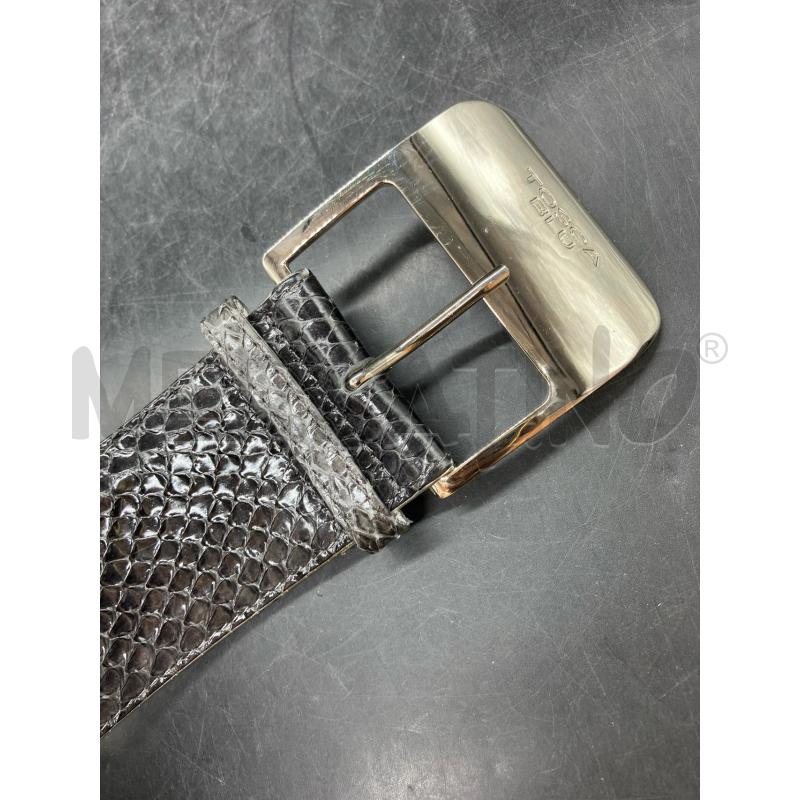 CINTURA TOSCA BLU COCCONE FIBBIA MET | Mercatino dell'Usato Roma eur 2
