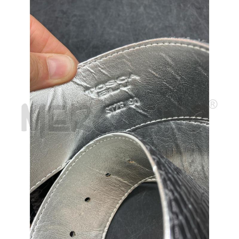 CINTURA TOSCA BLU COCCONE FIBBIA MET | Mercatino dell'Usato Roma eur 3
