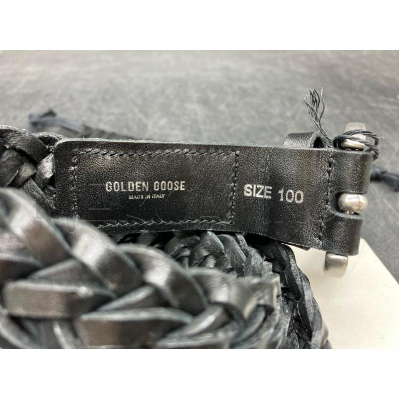 CINTURA U GOLDEN GOOSE NE PELLE INTRECCIATA | Mercatino dell'Usato Roma eur 3