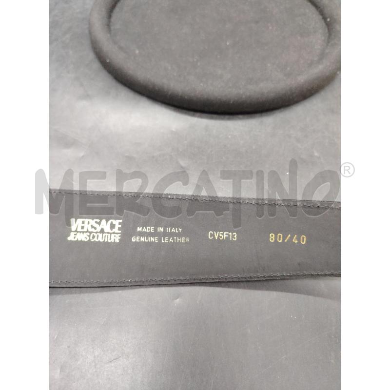 CINTURA VERSACE JEANS COUTURE NE CV5F13 ETICHETTA | Mercatino dell'Usato Roma eur 5