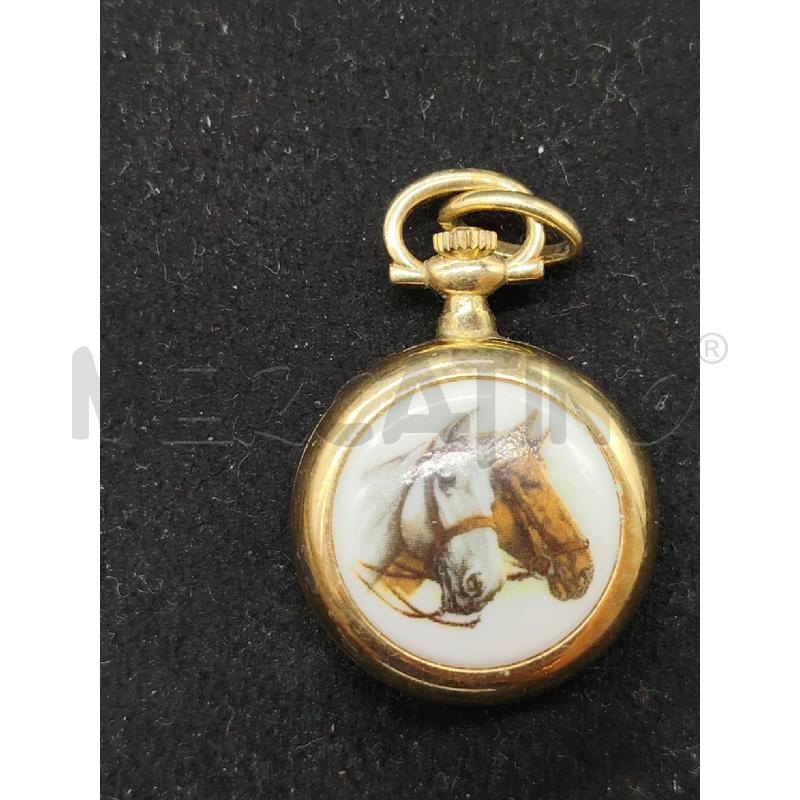 CIONDOLO CATOREX OROLOGIO PLACC CAVALLI  | Mercatino dell'Usato Roma eur 1